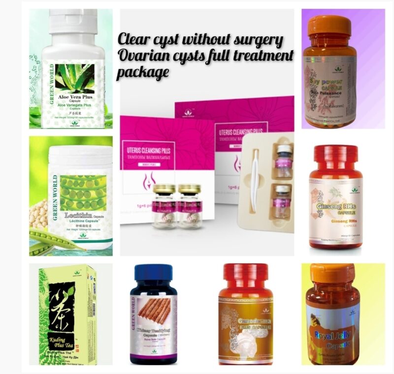 Ovarian cysts treatment package without surgery