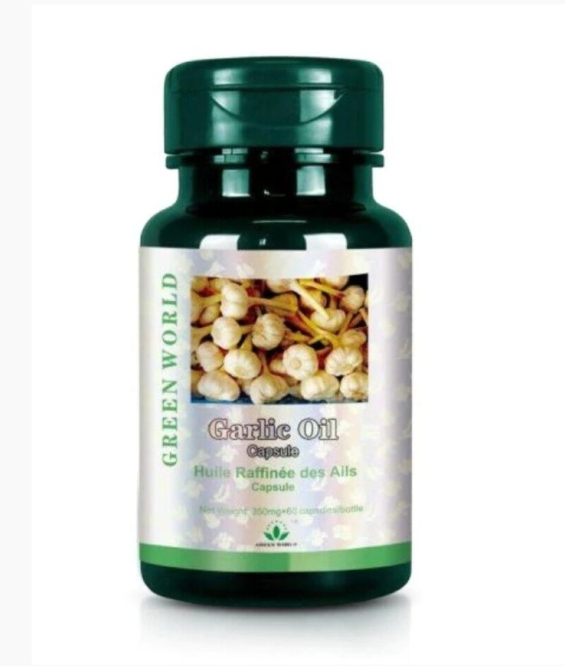 ### "Unlock Health with Green World Garlic Oil Softgel – Natural Wellness in Every Capsule!"